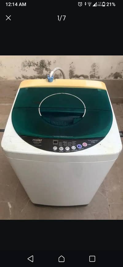 Haier Fully Automatic Washing Machine
