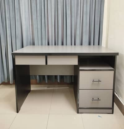 Office Table / Study Table / Computer Table (Grey / Black)