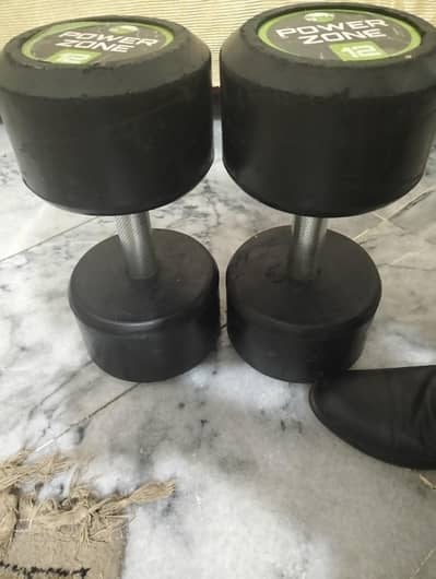 Brand New 12 KG Dumbbell Pair – Excellent Condition