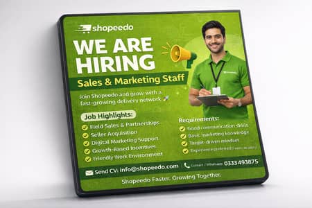 Hiring Sales & Marketing Staff
