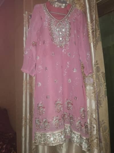 2 pcs Girls fancy dresss with flapper / stylish