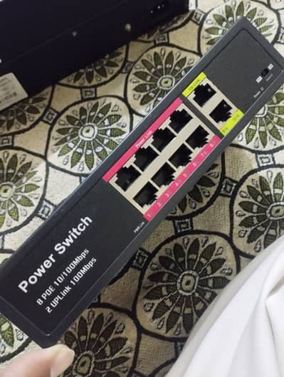 Used 04 Port & 08 Port POE Switch Available