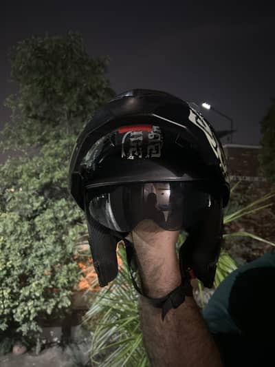 Vector branded helmet, slightly used.