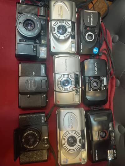 OLYMPUS MJU CAMERAS LOT FOR URGENT SALE (LOCATION QUETTA)