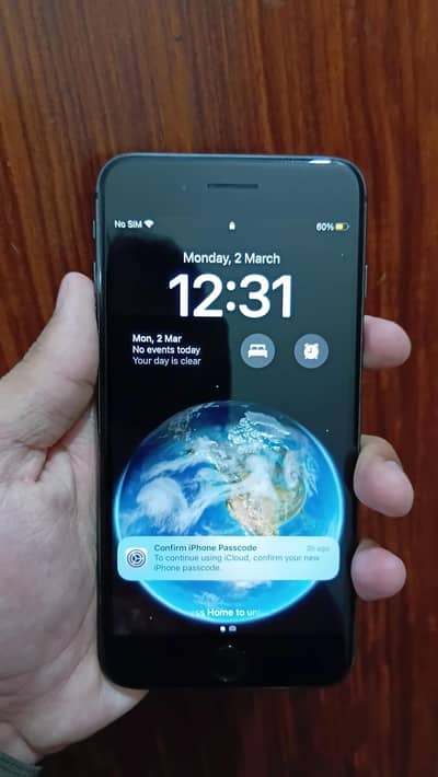 Apple iphone 8 plus 64 gb black colour - original display-pta approved