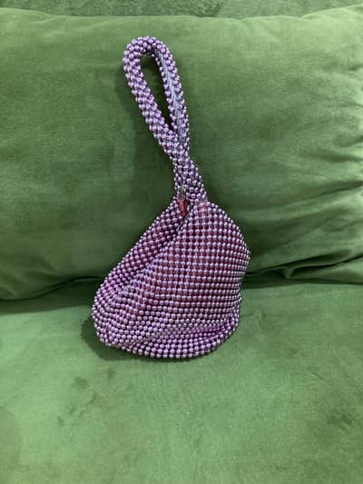 beaded small purse