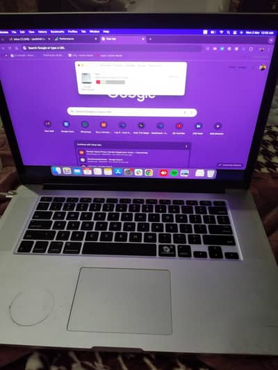 MacBook Pro 2015 Ram 16GB ROM 256GB