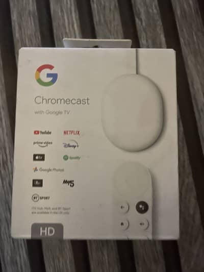 Google Chromecast Tv Cast HD Brand New