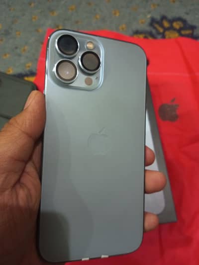 iphone 13 pro max PTA 128 with box  urgent sale