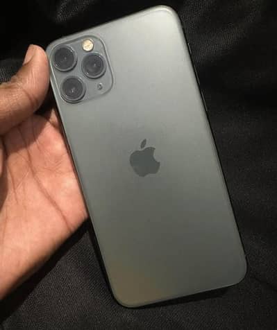 iphone 11 pro pta approved 64gb all ok 10/10 battery change 
