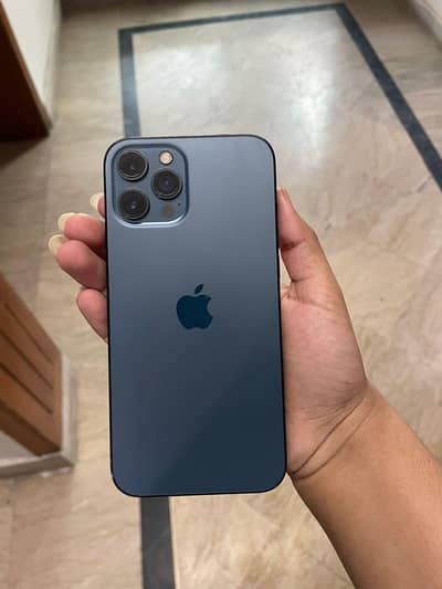 iphone 12 pro max pta 256 gb waterpack with charger