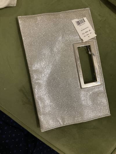 Silver clutch