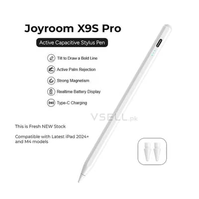 Joyroom JR-X9S Pro - Active Stylus Pen - for iPad - Type-C Charging