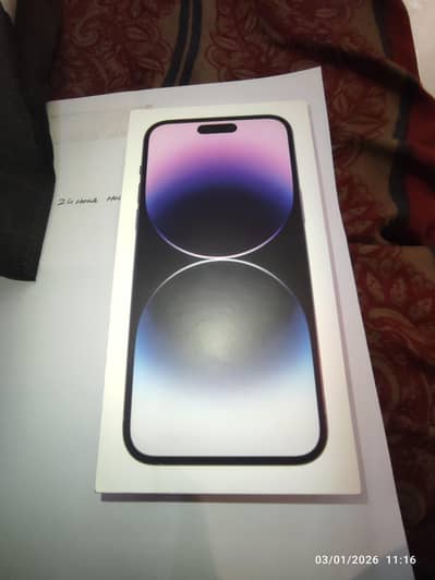 iphone 14 pro max 256 gb non pta 95% battery