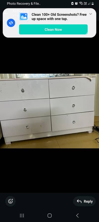 urgent sale. Modern MDF lamination Double bed (excellent condition)