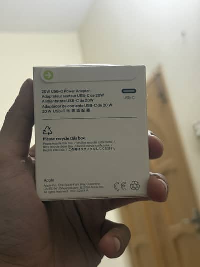 Orignal adapter apple 20w
