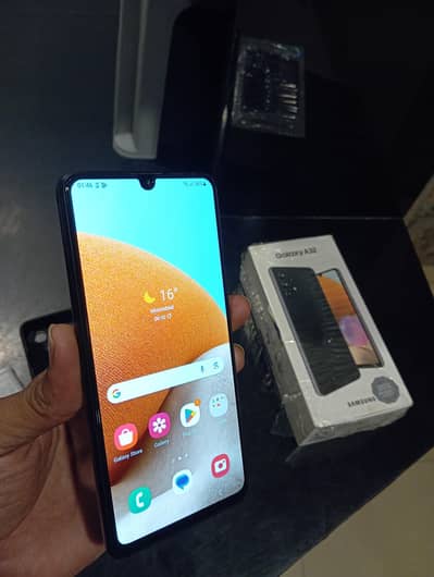 Samsung galaxy a 32 mobile 10 by 10 condition PTA official approve