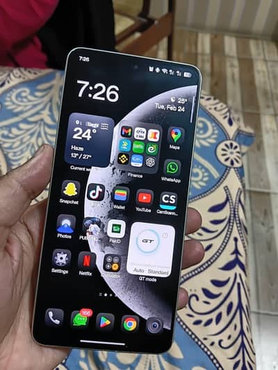 realme gt 6 12gb 256gb Dual sim Official pta