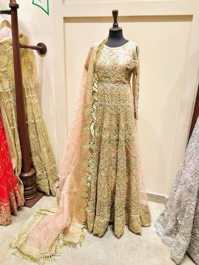 Branded Walima wear Beautiful  Maxi dress