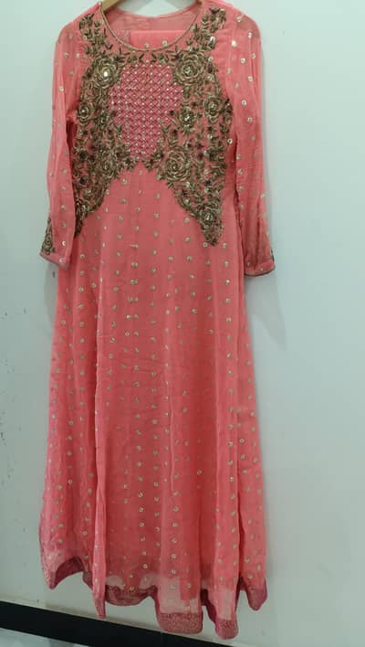 Preloved Party/Wedding wear Maxi Dress 3pc