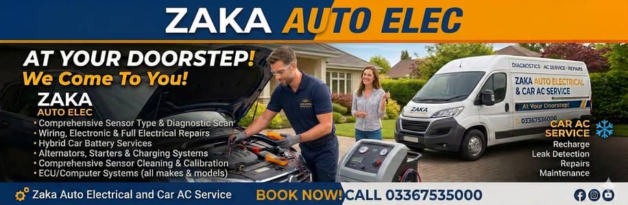 Car auto electrician and hybrid car ac
