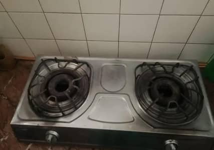double burner chulah in orangi 1 no only call