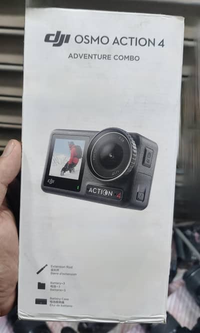 DJI Action 4 adventure combo kit brand new