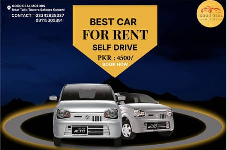 Rent A Car Self Drive Contact 03115302891