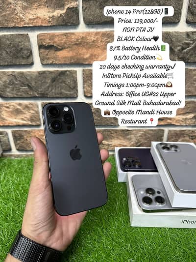 Iphone 14 pro jv 128gb