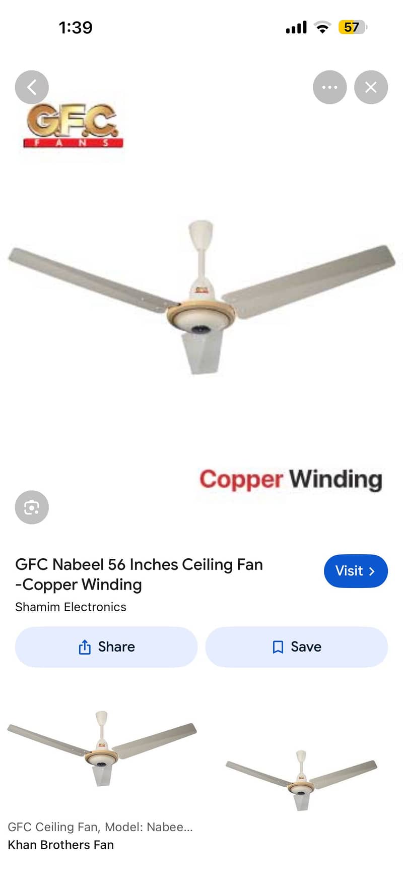 Fan ceiling 0