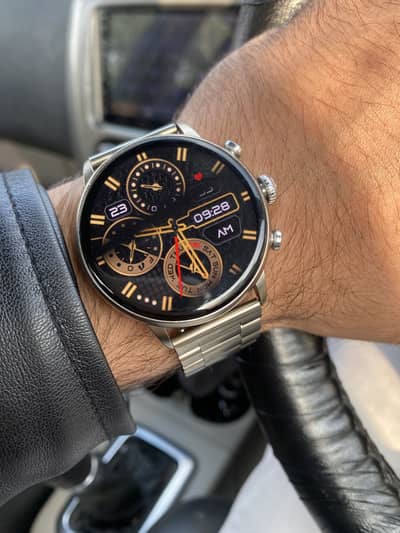 ZERO ROYALE AMOLED metal smartwatch in warranty sale or exchange