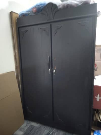 almari double door hard luck card new condition