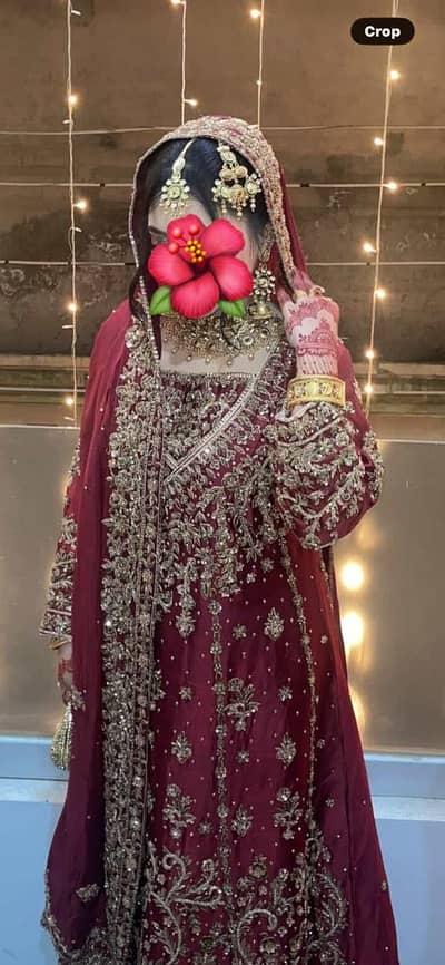 Dreamy Barat Bridal fit inspired by Haris Shakeel