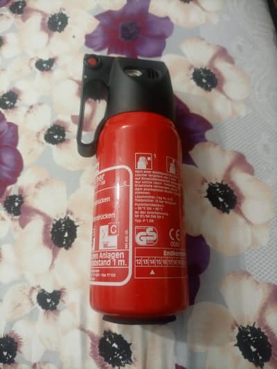 fire extinguisher & Mercedes original flag pole