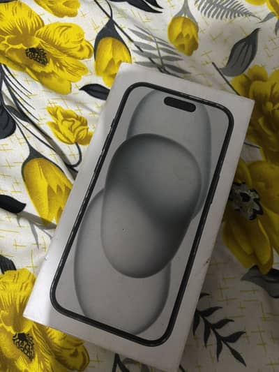 Iphone 15 jv 256 gb with box
