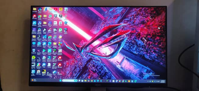 AOC 24" 1080p IPS Monitor (75Hz) + Fully Ergonomic Stand