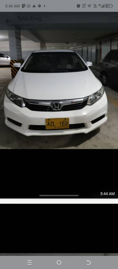 Honda civic 2013 automatic for sale 03353901396