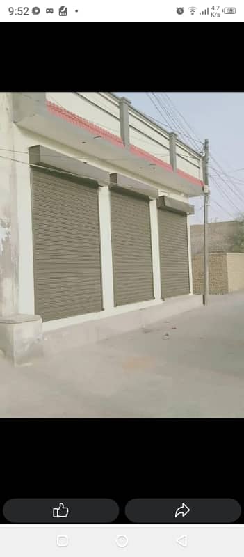 Shadab Colony F2 2Marla Corner Commercial Shops Urgent For Sale