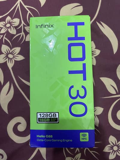 Infinix hot 30 8+8 ram 128gb storage