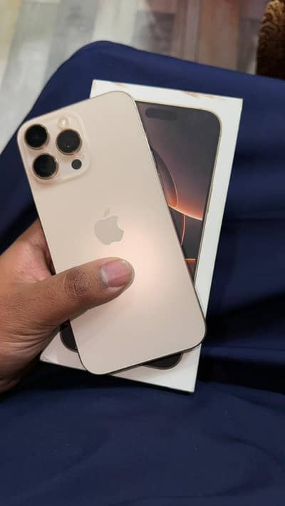 Iphone 16 pro max not pta gold colour