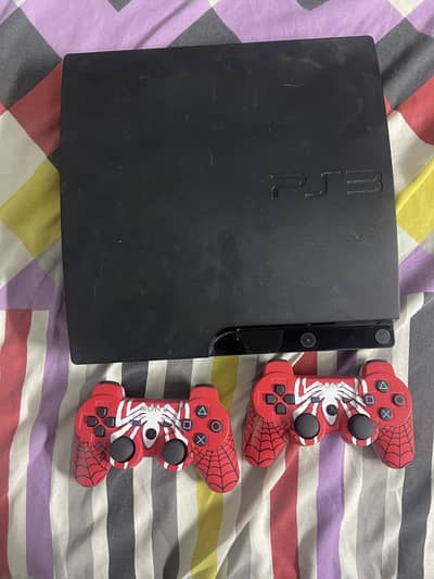 PS3 slim 320gb with box jailbreak 15 games installed