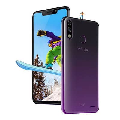 Infinix hot 7 2/16 pta approved dual sim with box
