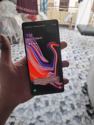 Samsung Note 9 dual SIM PTA approved
