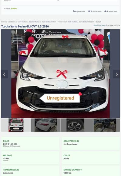 Yaris 1.3 Gli cvt special edition