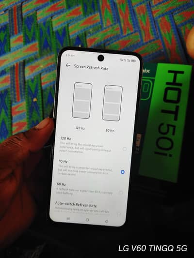 INFINIX HOT 50i (add read kry plz)