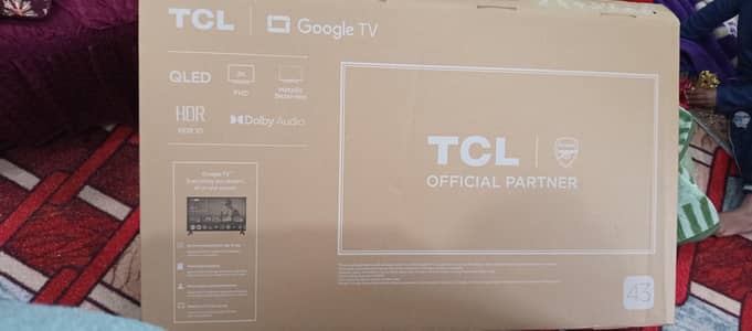 qled smart TV tcl 43 s59k