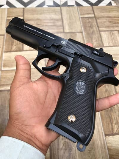 Heavy Weight Metal Toy Gun | Best For Boys & Girls | Black Aesthetic