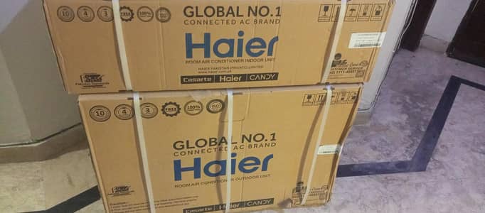 Haier 1 Ton band new - latest model - energy efficient -urgent sale