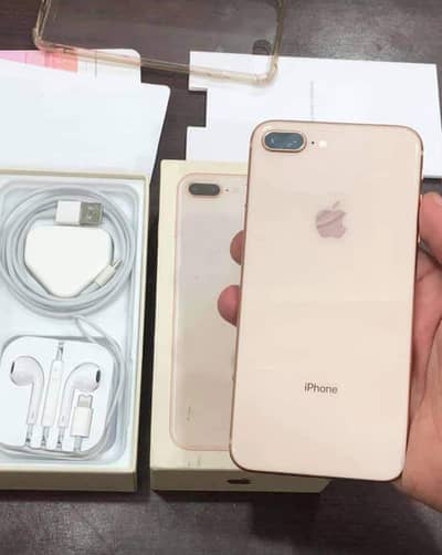 iPhone 8 plus 256 GB full box for sale PTA approved