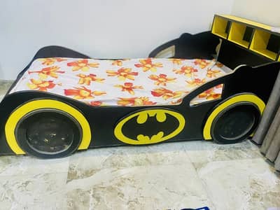 Kids beds for a boy & a girl both with study tables